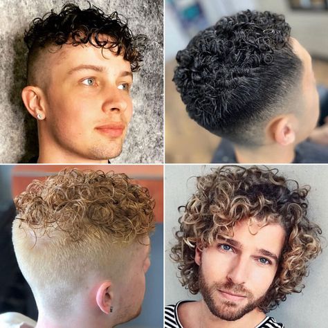 40 Best Perm Hairstyles For Men (2020 Styles Guide) New Hair, Men's Haircuts, Haircuts For Men, Men's Hair, Mens Cuts, Mens Hair, Curly Hair Men, Fade Haircut, Cool Haircuts