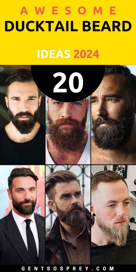 Welcome 2024 with style by embracing the Ducktail Beard trend. Our comprehensive guide offers insights into short and long ducktail beard styles, ensuring you find the perfect one to suit your personality. Learn the art of shaping and trimming your ducktail beard with our expert advice. Explore various styles for men and take your grooming game to the next level with a carefully curated ducktail beard that complements your unique features. Art, Ideas, Beard Styles, Beard Styles For Men, Beard Styles For Boys, Beard Styles Short, Best Beard Styles, Beard Types, Beard Trimming Styles