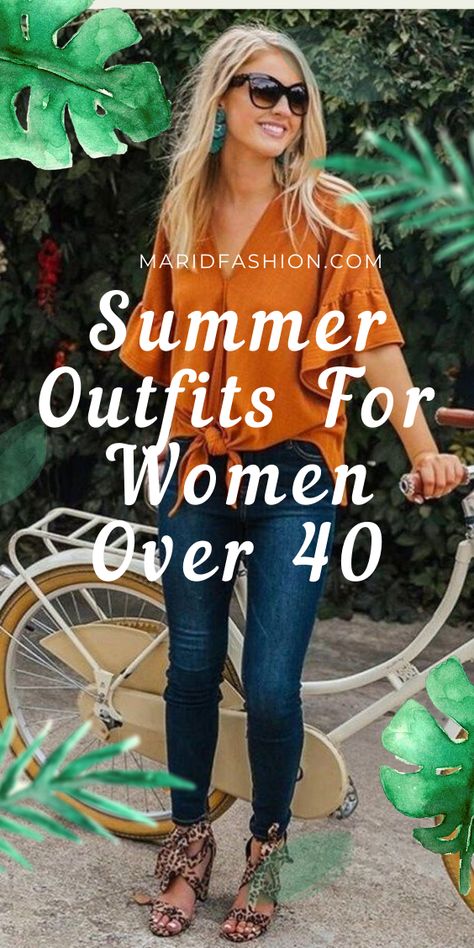 How To Dress At 40 For Women, Summer Outfits For Moms, How To Dress In Your 40's For Women, Outfit Ideas For 50 Year Old Women, Summer Outfits For Women Over 40, Summer Outfits For Women Over 50, Spring Outfits For Women In 40s, Over 40 Summer Outfits For Women, How To Dress Over 40 Fashion For Women