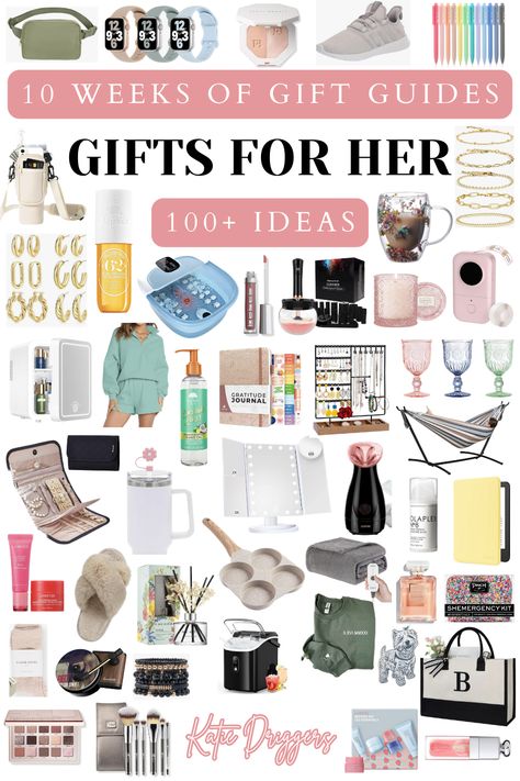 Find the perfect gift for any woman in your life with this comprehensive list of gift ideas for her. Christmas gifts, birthday presents, anniversary gifts, etc. *This website contains affiliate links, and when you click on these links and make a purchase, I earn a commission from the sale, at no extra cost to you. As an Amazon Associate, I earn from qualifying purchases. Ideas, Gift Ideas, Gift Ideas For Women, Presents For Women, Top Gifts For Women, Unique Gifts For Women, Gifts For Her, Gifts For 30, Gifts For Wine Lovers