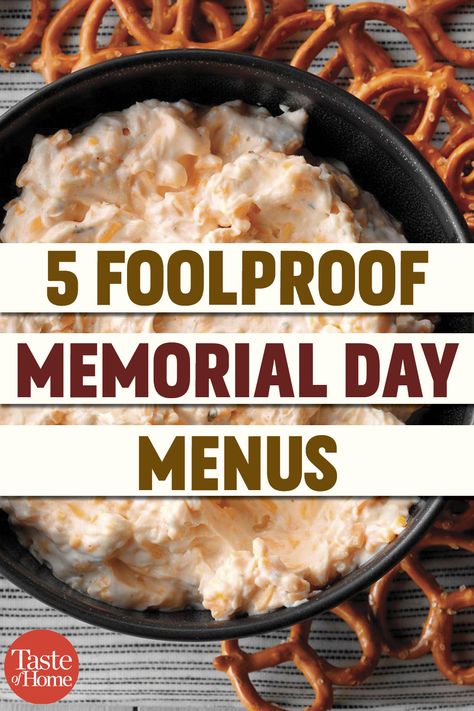 Appetiser Recipes, Fresco, Memorial Day Foods, Memorial Day Desserts, Food For A Crowd, Appetizer Recipes, Cookout Food, Foolproof, Cookout Menu