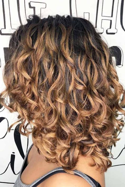 Spot Perm For Layered Medium Hair #perm #permhair #permhairstyles #spotperm #mediumhair ❤️ Fancy getting a perm? Let us tell you some facts about it! Learn how many types of modern perm there are and see how to take care of it. Spiral, body wave, multi-textured: our ideas of permanent curls are waiting for you!  ❤️ See more: https://lovehairstyles.com/perm-hair-hairstyles/ #lovehairstyles #hair #hairstyles #haircuts Shoulder Length Hair, Long Curly Hair, Medium Curly Hair Styles, Medium Length Hair Styles, Medium Hair Styles, Curly Hair With Bangs, Curly Hair Styles, Body Wave Perm, Permed Hairstyles