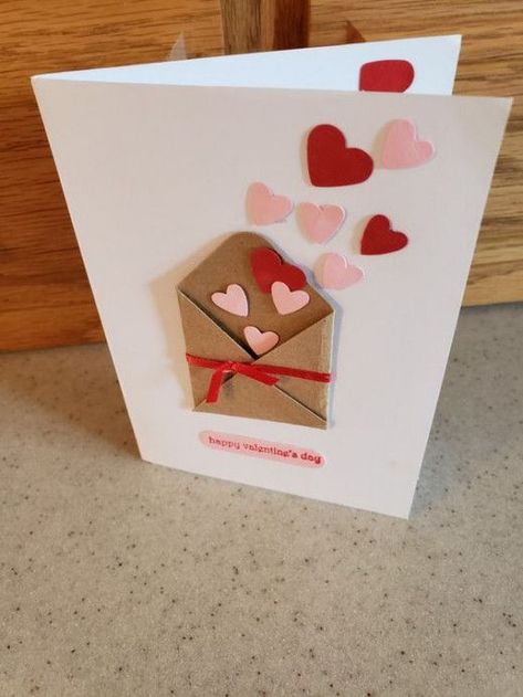 Valentine's Day, Gift, Valentines Day Cards Handmade, Valentine Day Cards, Valentines Day Cards Diy, Valentine Cards Handmade, Valentine's Day Diy, Valentines Cards, Birthday Card Boyfriend