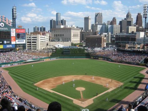 8. Sports? We’ve got those too Baseball, Michigan, Mackinac Island, Detroit Tourism, Detroit, Mlb Stadiums, Places To Travel, Famous Places, States In America