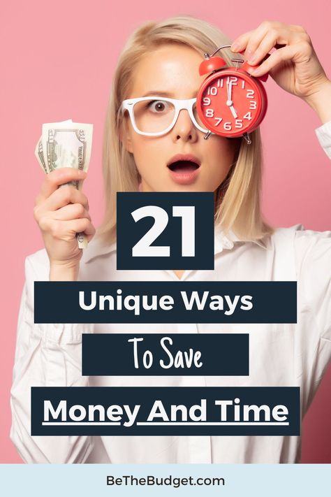 Looking for a few great ways to save time and money? This post offers 21 of the best ways to save you time, and save you money all at the same time! #SaveTime #SaveMoney Save money tips | Save time tips | Money saving ideas | Time saving ideas Saving Money, Ideas, Ways To Save Money, Money Saving Techniques, Budgeting, Save Your Money, Personal Finance Advice, Ways To Save, Paying Bills