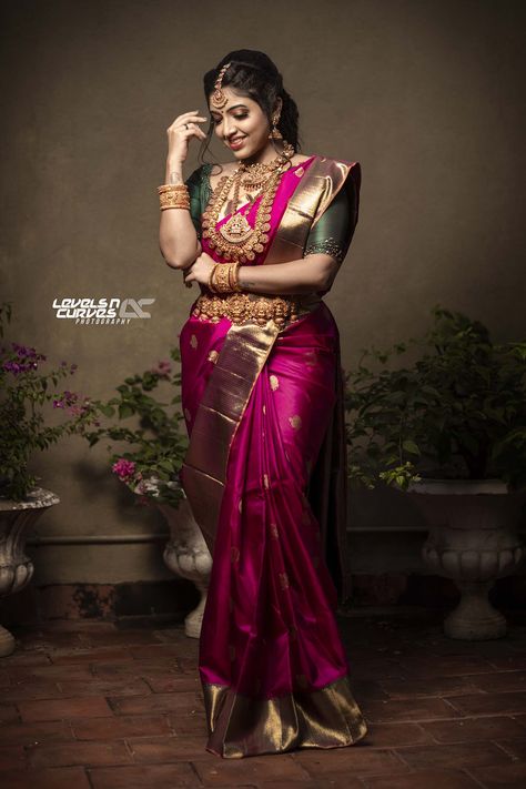 India, Indian Bride Outfits, South Indian Bride Saree, Indian Fashion Saree, Indian Fashion Dresses, Indian Bridal Fashion, Indian Wedding Outfits, South Indian Wedding Saree, Bridal Sarees South Indian