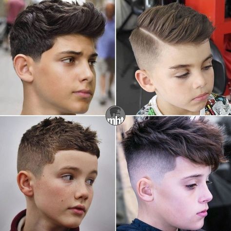 Boys Haircuts - Best Boys Haircuts: Find Cool Short, Medium and Long Haircuts For Boys #boys #boyshaircuts #boyshair #menshairstyles #menshair #menshaircuts #menshaircutideas #menshairstyletrends #mensfashion #mensstyle #fade #undercut #barbershop #barber Balayage, Kid Boy Haircuts, Boys Fade Haircut, Boy Haircuts Long, Boy Haircuts Short, Kids Hair Cuts, Popular Boys Haircuts