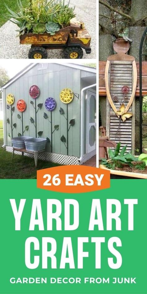 Home, Yard Art, Shaded Garden, Diy Garden Projects, Diy Yard, Diy Garden, Diy Garden Decor Projects, Diy Garden Decor, Yard Art Crafts