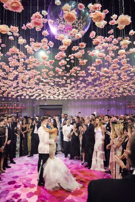 Wow your guests with a beautifully designed wedding ceiling. Discover unique designs on PartySlate. Wedding Venues, Wedding Decorations, Wedding Hall, Wedding Ceiling Decorations, Wedding Stage Design, Wedding Stage, Wedding Deco, Wedding Ceiling, Wedding Backdrop