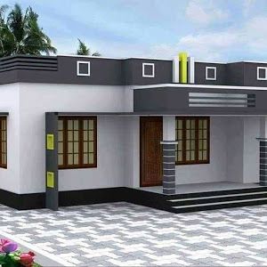 3 Bedroom Home Floor Plans, Small House Elevation Design, 4 Bedroom House Designs, 3 Room House Plan, Three Bedroom House Plan, Single Floor House Design, Four Bedroom House Plans, Small House Design Plans, Modern Small House Design