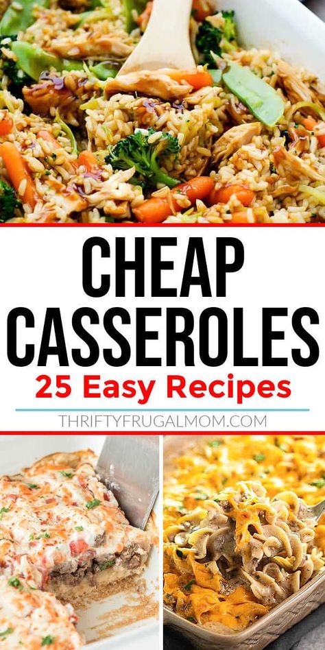 Casserole, Lunches And Dinners, Foodies, Pasta, Cheap Casserole Recipes, Easy Casserole Dishes, Quick Casserole Recipes, Easy Casserole Recipes, Quick Casseroles