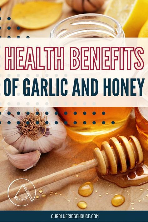 There are so many health benefits of garlic and honey, but some of them may surprise you! Garlic and honey are two everyday food items found in most kitchen pantries. You probably have both of them in your kitchen now. But, did you know that these two foods can provide numerous health benefits on their . #naturalremedies #honey #garlic #healthbenefits Garlic Health Benefits, Garlic Pills Benefits, Garlic Remedies, Garlic Health, Garlic Benefits, Benefits Of Eating Garlic, Garlic And Honey Benefits, Health Remedies, Honey Health Benefits