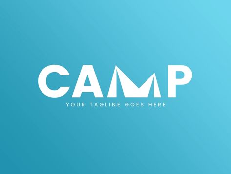 Camp Trip Logo Idea by Chitic Florin on Dribbble Logos, Camping, Design, Camp Logo, Tent Logo, Logo Design, Logo Design Services, ? Logo, Logo Design Tutorial
