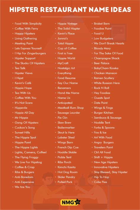 Generate some of the best hipster restaurant name ideas with the hipster restaurant name generator. Choose your favorite hipster restaurant names from this list of restaurant names. Hipster, Packaging, Instagram, Best Restaurant Names, Restaurant Names, Food Blog Names, Coffee Shop Names, Cafe Names Ideas, Restaurant Types