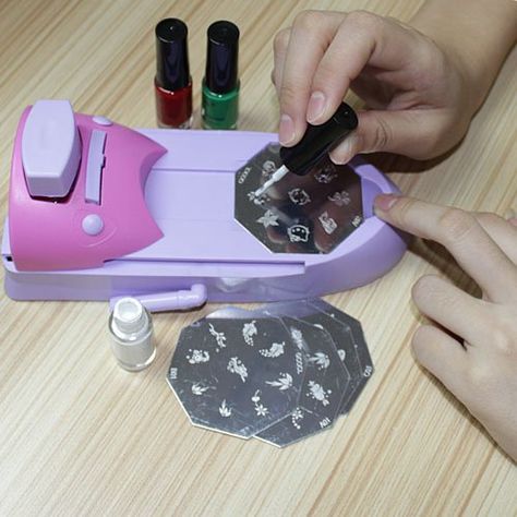 Fashion Ladies Home DIY Nail Art Drawing Polish Stamper Printer Machine Nail Stamping Printing Set -- You can get more details by clicking on the image.Note:It is affiliate link to Amazon. Eyeliner, Design, Nail Art Designs, Diy Nail Polish, Nail Printer, Nail Art Machine, Diy Nail Designs, Nail Art Diy, Nail Hacks