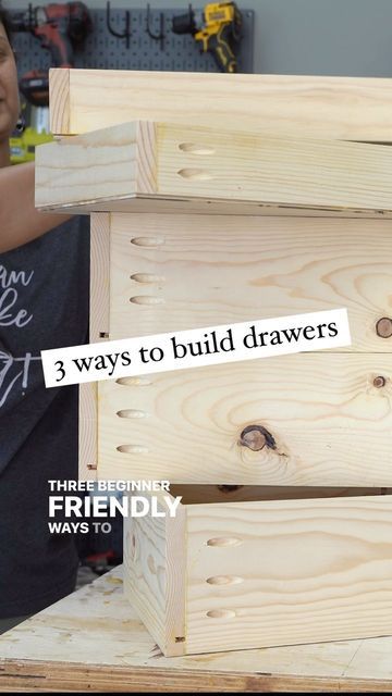 Diy, Organisation, Woodworking Projects Diy, Diy Woodworking, Diy Wood Projects Furniture, Diy Drawer Organizer, Woodworking Techniques, Diy Furniture Plans, Chest Drawer Decor