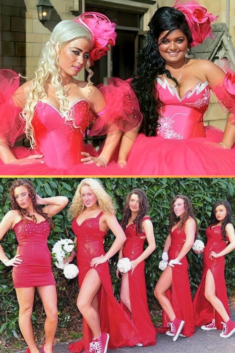 These photos prove that we should never trust what we see online Dresses, Bridesmaid Dresses, Gowns, Wedding Dresses, Bridesmaids, Celebrity Style, Bride, Bridesmaid, Wedding Outfit