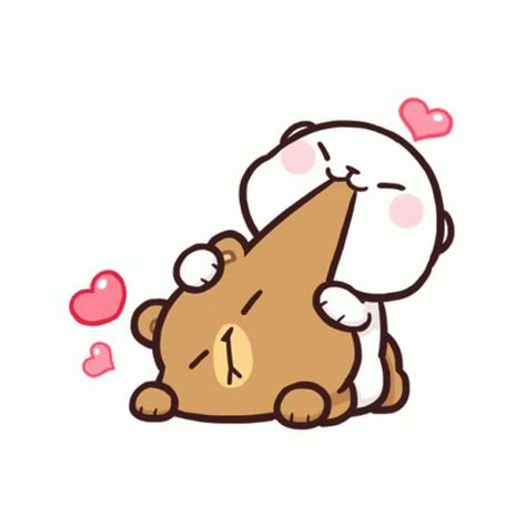 Doodles, Kawaii, Cute Bunny Cartoon, Cute Cartoon Images, Cute Cartoon, Cute Bears, Cute Gif, Cute Stickers, Cute Anime Cat