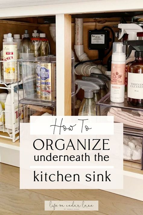Unlock the secrets to efficient small kitchen organization with our expert tips on how to organize under the kitchen sink. Explore creative storage hacks and DIY kitchen sink organizer ideas to enhance your home organization. Transform your space with functional and stylish solutions. College Outfits, Organizing Under Kitchen Sink, How To Organize Under Kitchen Sink, Organize Under Kitchen Sink, Organization Under Kitchen Sink, Under Sink Organization Kitchen, Under Sink Kitchen Organization, Under Sink Storage Kitchen, Under Kitchen Sink Storage Ideas
