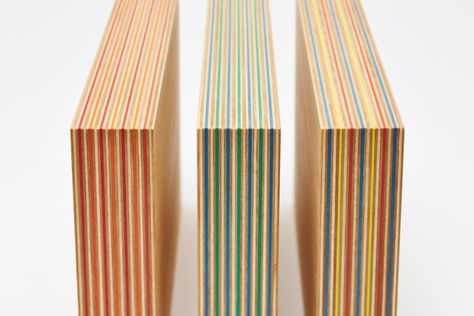 ‘Butt end of coloured laminate of wood & paper is characteristic of Paper Wood. The stripe of the butt end will have a texture & disctinctive look that can not be obtained by p0st-pro… Furniture Design, Design, Wood, Plywood, Plywood Design, Plywood Shelves, Plywood Furniture, Plywood Projects, Wood Furniture