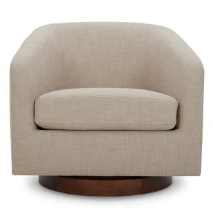 Wayfair | Swivel Chairs Modern Swivel, Swivel, Swivel Chair, Swivel Barrel Chair, Swivel Armchair, All Modern, Accent Chairs, Accented, Beige