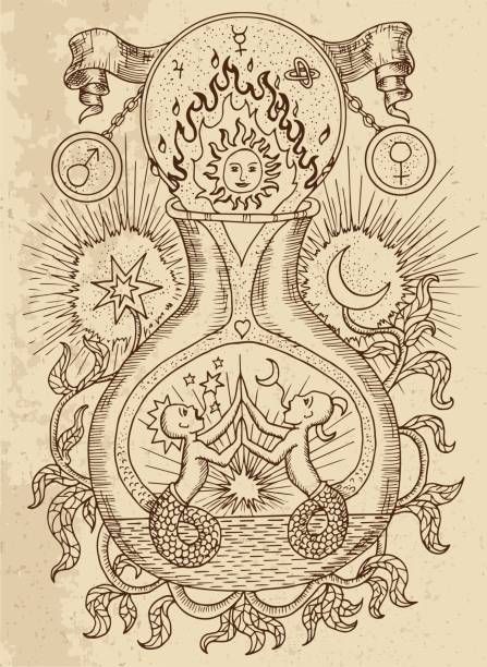 17,162 Alchemy Illustrations, Royalty-Free Vector Graphics & Clip Art - iStock Alchemy, Alchemy Symbols, Esoteric, Esoteric Art, Occult, Grimoire, Occult Art, Alchemy Art, Tarot