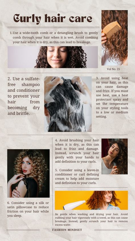 Hair Growth Tips, Hair Growth, Detangle Curly Hair, Dry Curly Hair, Tips For Thick Hair, Hair Advice, Curly Hair Advice, Curly Hair Care, Hair Health