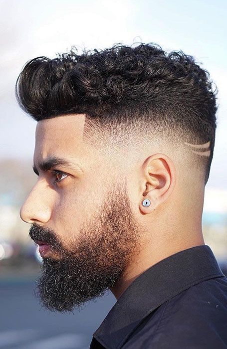20 Cool Bald Fade Haircuts for Men in 2020 - The Trend Spotter Mens Haircuts Fade, Fade Haircut Curly Hair, Haircuts For Men, Fade Haircut Styles, Cortes De Cabello Corto, Curly Hair Men, Fade Haircut, Mid Fade Haircut, High Fade Haircut