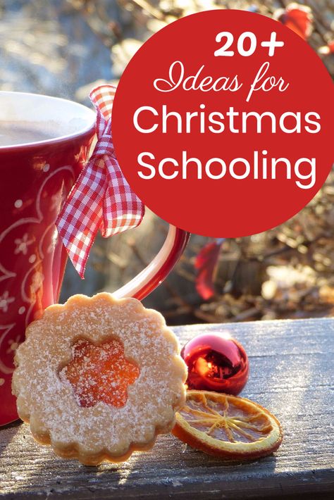 Ideas for creative homeschooling in December. #Christmas #homeschooling Winter, Natal, Christmas School, Christmas Learning, Christmas Units, Christmas Activities, Christmas Activities For Kids, Homeschool Holidays, Christmas Advent