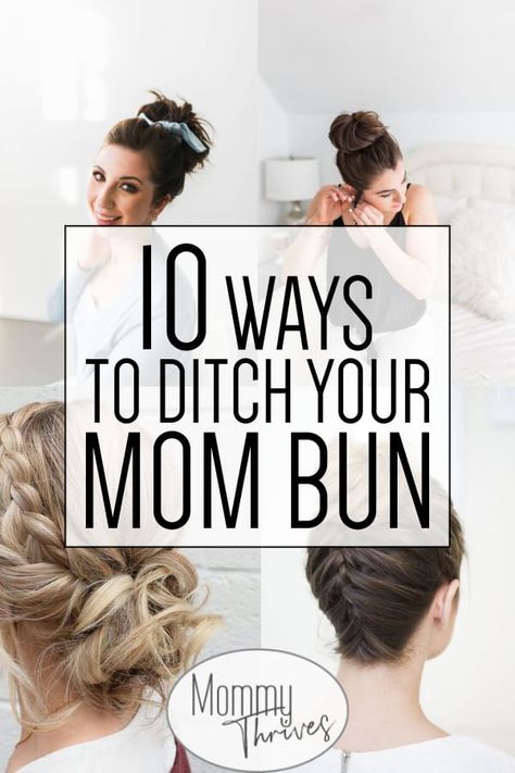Quick Work Hairstyles, Easy Mom Hairstyles, Easy Work Updos, How To Bun Hair, Easy Work Hairstyles, Easy Hairstyles For Work, Hairstyles For Nurses, Diy Hairstyles Easy, Easy Updo For Work