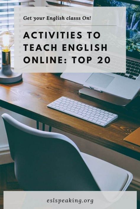 Teaching English Online: Top 22 Activities and Lesson Plan Ideas English, English Teaching Apps, English Lesson Plans, Teaching English Online, Esl Teaching Resources, Language Teaching, Teaching English, Online Teaching Resources, English Online