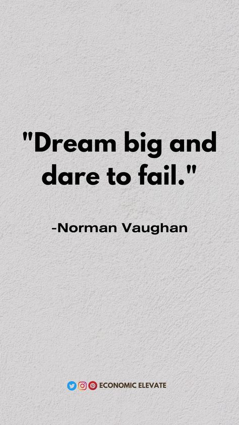 "Norman Vaughan urges us to dream big and dare to fail. Greatness lies beyond your comfort zone! 🚀🌟 #DreamBigDareToFail #NormanVaughanQuotes" #fails, Motivational Quotes, Quotes, Motivation Quotes, Motivation, Norman, Vaughan, Words, Dares