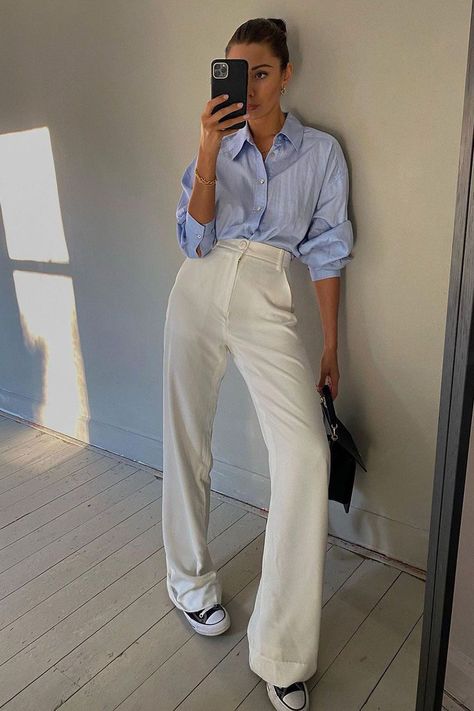 Whether you’re looking to style flared jeans, wide-leg leather pants or traditional suit trousers Fashion Women, Fashion, Catwalk, Womens Fashion, Runway, Trends, Maxi, Trending, How To Wear