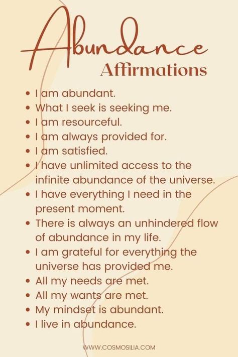Motivation, Yoga, Healing Affirmations, Abundance Affirmations, Abundance Quotes, Prosperity Affirmations, Manifesting Abundance, Abundance Prayer, Abundance Meaning