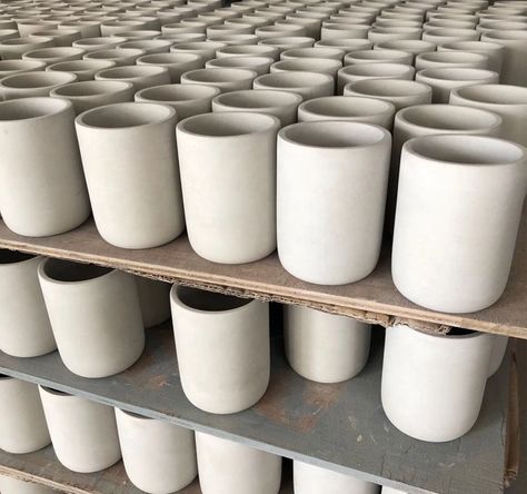 Ceramic Candle, Candle Jars Wholesale, Pottery Candle, Candle Pot, White Candles Jars, Diy Soy Candles, Candle Cup, Candle Store, Candle Jars