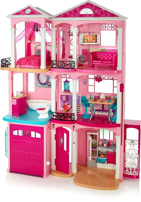 Amazon.com: ​Barbie Dreamhouse Dollhouse with Pool, Slide and Elevator: Toys & Games Design, Barbie, Disney, Ebay, Haus, House, Case, Doll House, Barbie Dolls