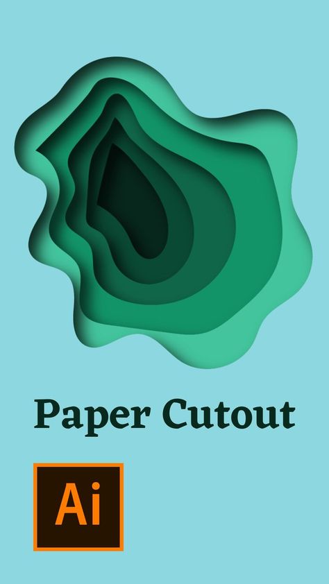 Crafts, Design, Ideas, Adobe Illustrator, Paper Design, Paper Cutting, Paper Cutout Effect, Paper Cut Design, Digital Paper