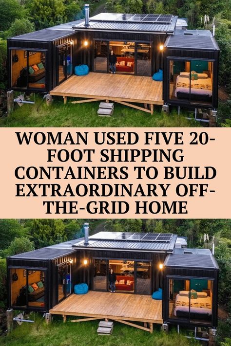 Shipping Container Homes, Glamping, Architecture, Shipping Container House Plans, Shipping Container Home Designs, Building A Container Home, Off Grid Tiny House, Container Home Plans, Off Grid Cabin Plans