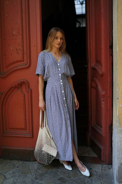 FLORAL MAXI DRESS: PATINESS Women's Dresses, Casual, Outfits, Button Up Maxi Dress, Summer Maxi Dress Outfit, Summer Maxi Dresses, Casual Maxi Dresses, Button Up Dress Outfit, Casual Maxi Dress Outfit
