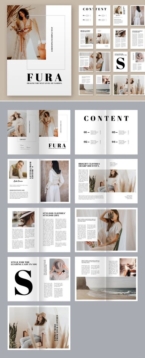 Vogue, Layout, Brochures, Magazine Layouts, Layout Design, Digital Magazine Layout, Magazine Layout Design, Brochure Layout, Magazine Template