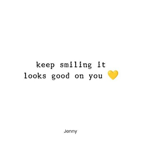 Just smile you look really gorgeous when you smile 💙 Inspiration, Motivation, Always Smile Quotes, Make Someone Smile Quotes, Your Smile Quotes, Just Smile Quotes, Cute Quotes About Smiling, Be Yourself Quotes, Smile Sayings