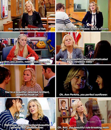 When she wasn't afraid to show her undying love for Ann. 50 Of Leslie Knope's Most Iconic Lines On "Parks And Recreation" Films, Friends, Humour, Leslie Knope Quotes, Michelle Obama, Good Wife, Leslie Knope, Leslie, Tv Series