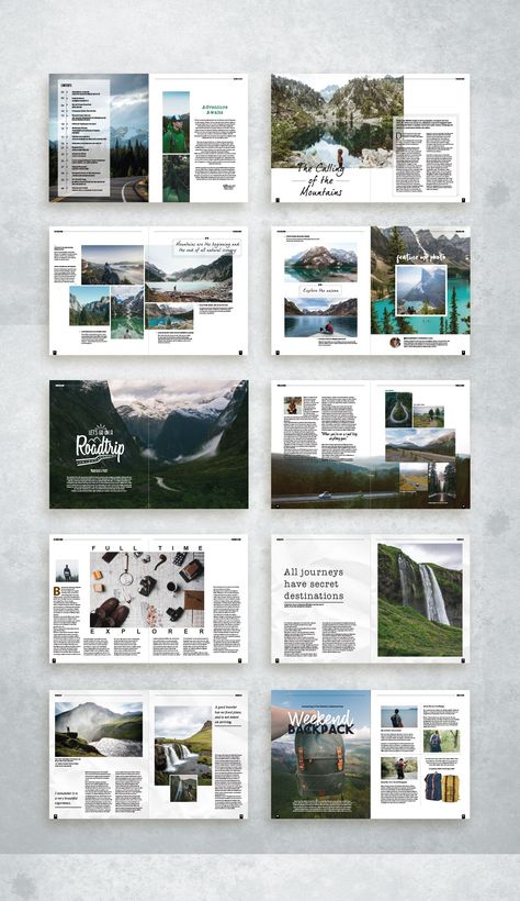 Web Design, Layout Design, Layout, Travel Design, Travel Guide Design, Travel Guides Layout, Travel Brochure Design, Travel Guide Book Design, Travel Brochure