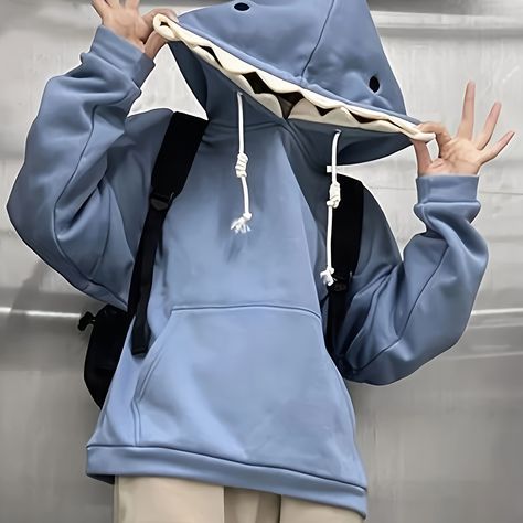Faster shipping. Better service Blue Hoodie Outfit, Sarcastic Clothing, Shark Hoodie, Harajuku Outfits, Jeans Diy, Hoodie Outfit, Cool Hoodies, Sweatshirt Fashion, Hoodie Fashion