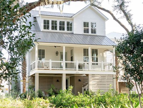 3313 Knot Alley | Kiawah River Garages, Southern Charm, Architecture, Coastal Homes Plans, Waterfront Homes, Beach House Plans, Lake House, Low Country House, Raised Beach House