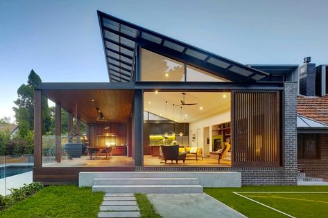 Simple Modern Roof Designs House Design, Residential Architecture, Design, Architecture, Modern House Design, House Design Exterior, Contemporary House, Modern House, House Layouts