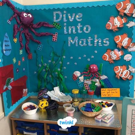 A gorgeous maths display by Twinkl member, Eve ❤️  A great idea for your back to school displays, perfect with our Maths resources!   #maths #displays #classroomdisplay #backtoschool #displaywall #classroom #education #twinkl #twinklresources Pre K, Legos, Math Classroom, Maths Classroom Displays, Maths Working Wall, Maths Display, Year 1 Maths, Primary Teaching, Teaching Ideas