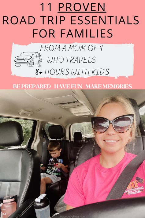 Traveling With Kids In Car, Packing The Car For A Road Trip, Family Road Trip Packing List, Packing A Car For A Road Trip, Road Trip Packing List Kids, Travel Hacks With Kids, Traveling With Toddlers In Car, Road Trip Essentials For Toddlers, Road Trip Essentials For Teens