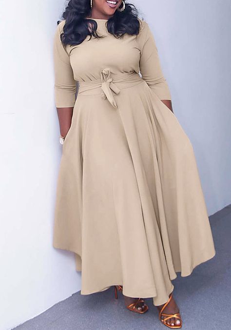 Item NO.: AT_D3171Price: US$ 11.30Category: Dresses > Maxi DressesColor: yellow, blue, light khaki, redSize: S, M, L, XL, 2XL, 3XLDescription: PolyesterDetail: This Women's Fall Winter Fashion Chic Solid Long Sleeve Belted African Plus Size Maxi Dress Design Made Of High Quality Polyster And Spandex Material, Which Is Stretchy, Soft And Comfortable. The Is Always On Trend. This Casual Maxi Dresses Is a Must-Have For Vocations And Dating Occasions. Maxi Dresses At Global Lover Comes With Huge Sel Plus Size Dresses, Short Sleeve Dresses, Tie Front Dress, Casual Dress, Casual Dresses, Dress Outfits, Round Neck Dresses, Long Maxi Dress, Types Of Skirts