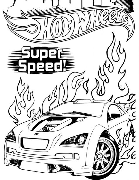 Hot Wheel Coloring Pages Disney, Hot Wheels Cars, Race Car Coloring Pages, Cars Coloring Pages, Hot Wheels, Truck Coloring Pages, Monster Truck Coloring Pages, Hot Wheels Party, Hot Wheels Birthday
